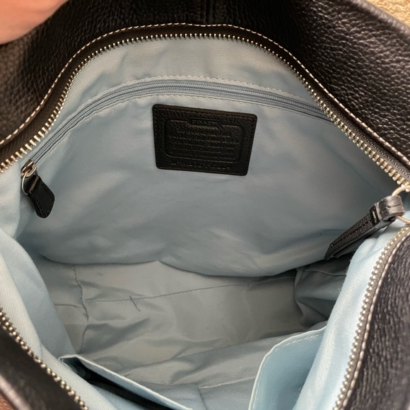 Coach Black Leather Purse - Picture 3 of 9